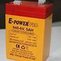 Emergency Light Batteries 6v