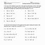 Evaluating Functions Worksheet Answer Key