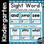Kindergarten Mom Sight Words