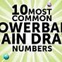 Powerball Common Numbers Chart