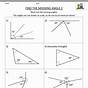 Solving For Unknown Angles Worksheet Pdf