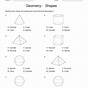 Fifth Grade Geometry Shapes Worksheet