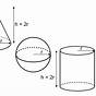 Volume Of Sphere Cylinder And Cone