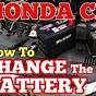 2018 Honda Civic Battery Replacement