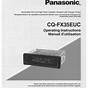 Panasonic Fx 300 Manual