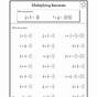 Multiplying Fractions 5th Grade Worksheets