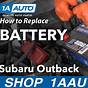 Subaru Outback Battery Replacement