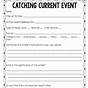 Current Events Worksheet Answers 2020