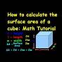 Work Out Surface Area Of A Cube
