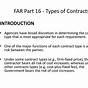 Far Contract Types Chart