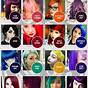 Adore Hair Dye Color Chart