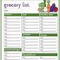 Vegan Grocery List Pdf