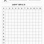 Printable Blank Multiplication Table