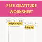 Gratitude Exercise Gratitude Worksheets
