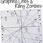 Graphing Lines And Catching Zombies Worksheet