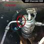 2004 Chevy Silverado Ac Low Pressure Port