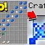 How To Craft A Sword In Minecraft