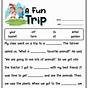 Free Fill In The Blanks Story Worksheets