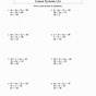 System Of Inequalities Worksheets