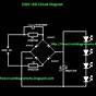 Led Light Bulb Circuit Voltages Diagram