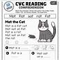 Reading Cvc Sentences Worksheets