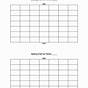 Download Seating Chart Template