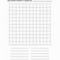 Printable Blank Word Search