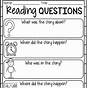 Kindergarten Reading Strategies Worksheet