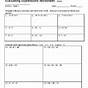 Evaluate Expressions Worksheets