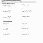 Exponential And Logarithmic Functions Worksheets