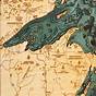 Great Lakes Water Depth Map