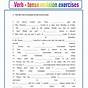 English Grammar Tenses Worksheets