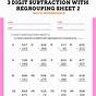 Math Worksheets Subtraction With Regrouping