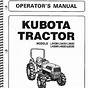 Kubota L3430 Service Manual