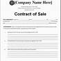 Basic Sales Agreement Template