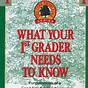 What Does A 1st Grader Need To Know