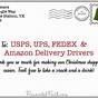 Delivery Driver Porch Snacks Printable