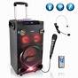 Karaoke Music System With Wireless Microphone
