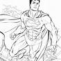 Superman Coloring Pages Printable