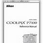 Nikon P7100 Manual