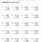 Printable Multiplication Worksheet 4th Grade