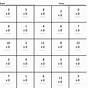 Multiplication By 1 Worksheets