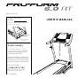 Proform Pftl43205.1 Treadmill User Manual