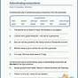 Coordinating Conjunction Worksheet 7th Grade
