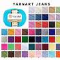 Yarn Art Jeans Color Chart