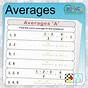 Weighted Averages Worksheets Answer Key