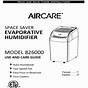 Aircare Humidifier Manual Cf