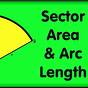 Arc Length And Area Of A Sector Worksheets Answers