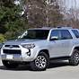 Silver Toyota 4runner Limited