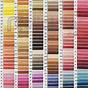 Dmc Embroidery Floss Color Chart